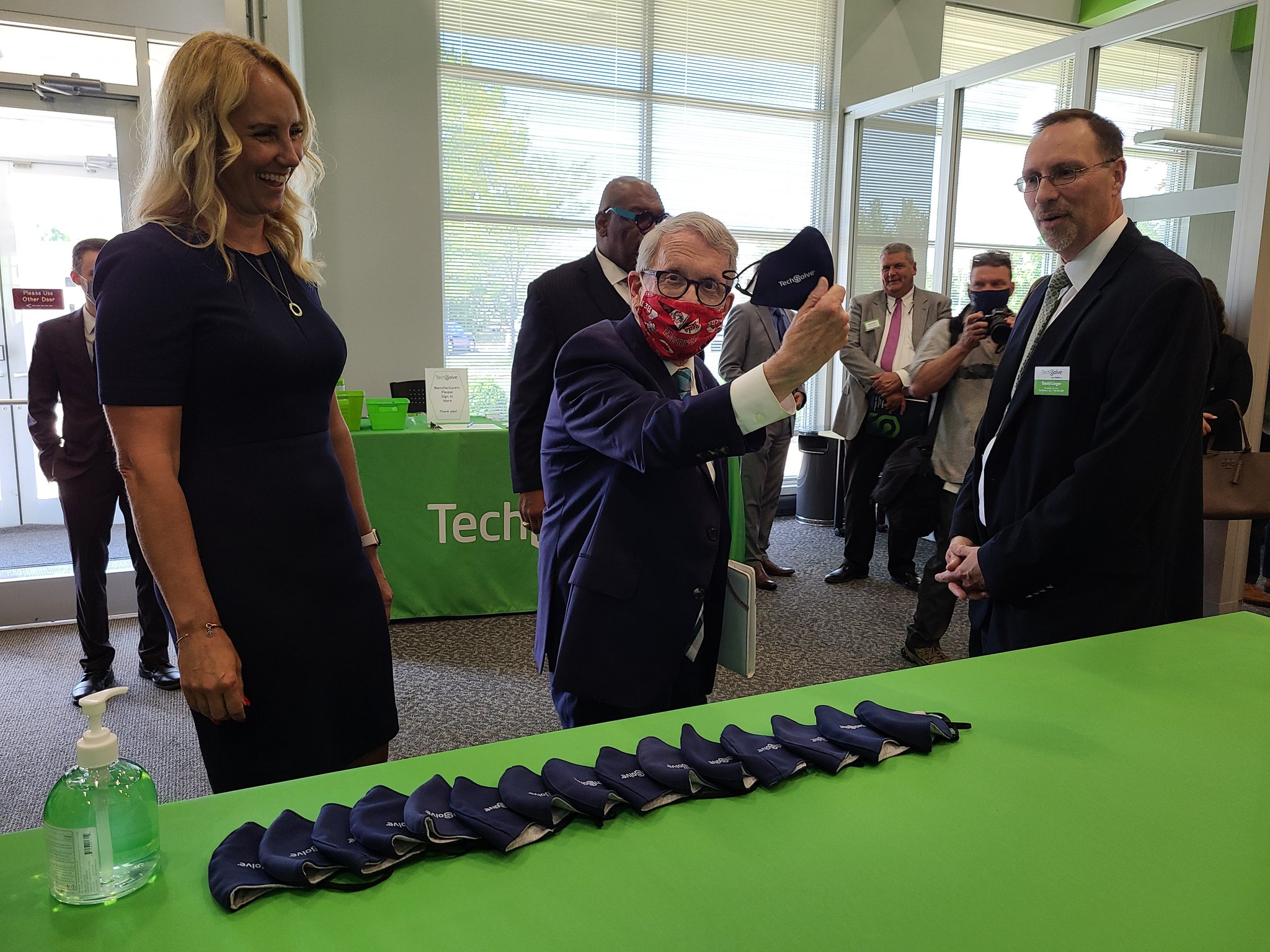 Ohio Governor Mike DeWine visits TechSolve